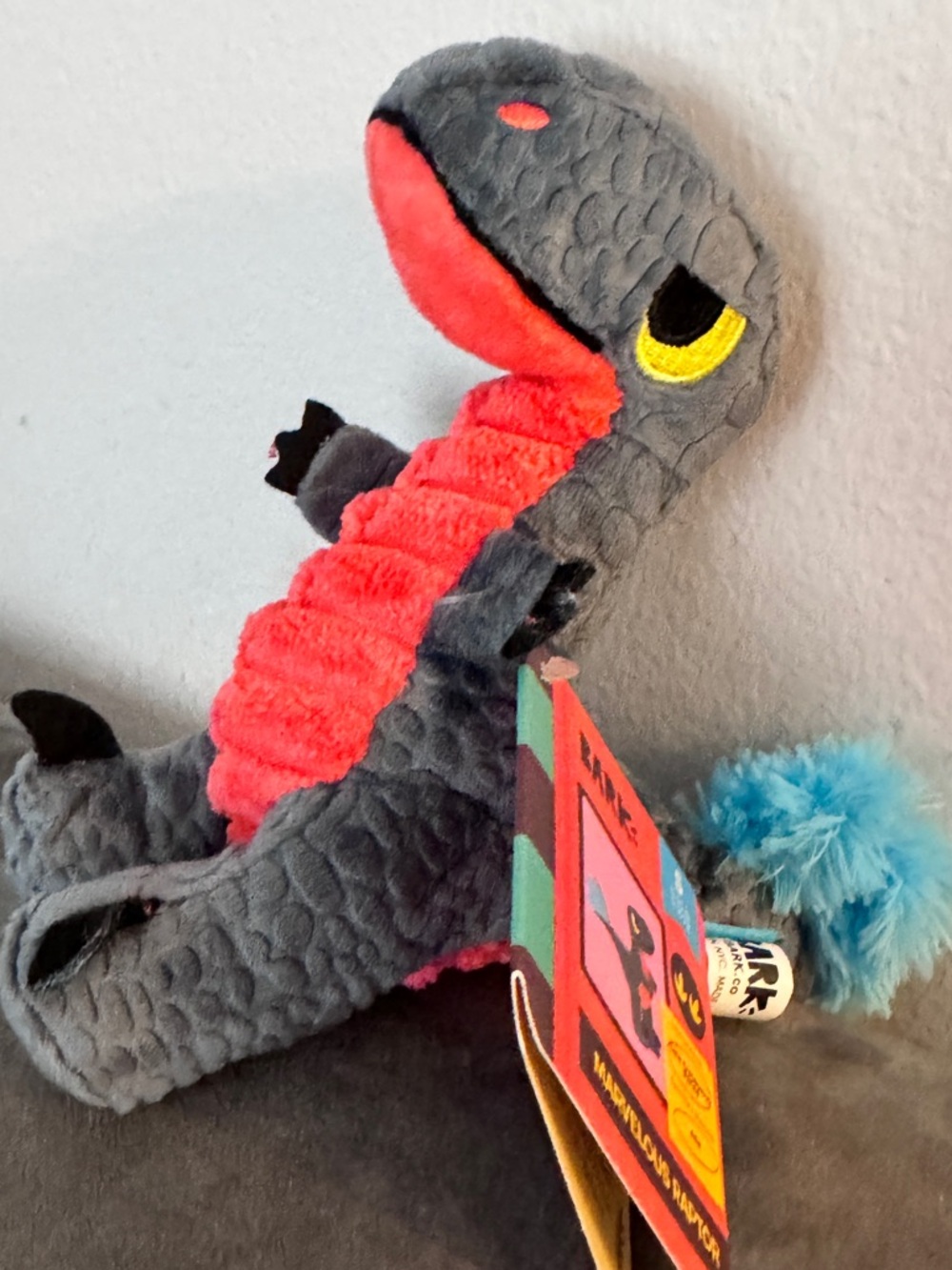 Bark ‘Marvelous Raptor’ Plush Dog Toy